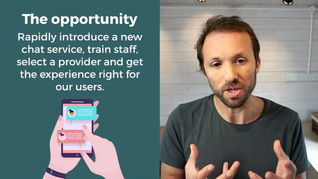 A sample screenshot from a video of Danny presenting a case study to showcase the content i've created